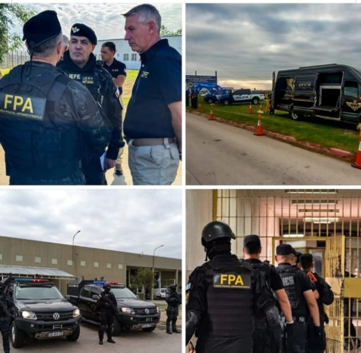 adolruiz's tweet photo. Ya que las fuerzas de seguridad están tan entusiasmadas con la #MegaRequisa en varios módulos de Bouwer, y que difunden estas fotos espectaculares con perros y con uniformados escudriñando los rincones de las celdas...
(sigue)👇 https://t.co/6FYRFl2HxF