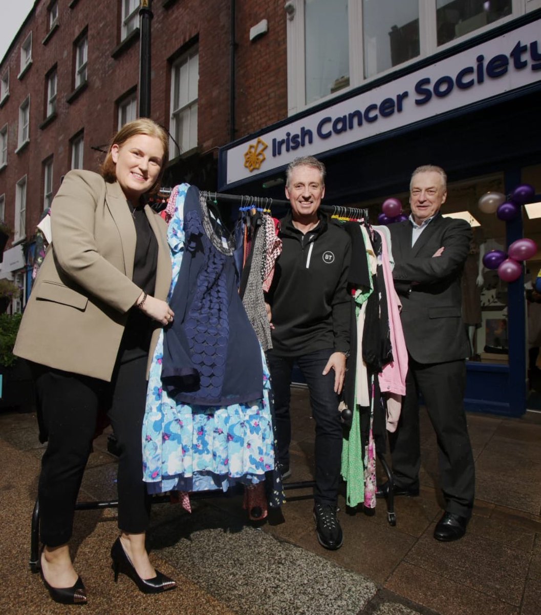 WalshShay's tweet photo. I’m thrilled to say that we raised over €45k in our #BTShopforChange in November. Bringing our total funds raised to over €1M since 2012. Thanks to everyone @IrishCancerSoc for letting us work in 10 of their shops. @BTinIreland https://t.co/jCabVjWGXX