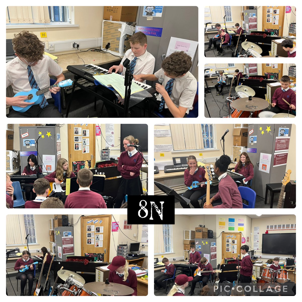 Final gig lessons - da iawn 8N, 8SE a 8W!

Eight bands have been voted through to the final, and 8 additional 'wild card' bands have just been contacted via ClassCharts. With a total of 16 talented bands now in the mix, we can't wait for the final on Friday!  

🏆🤘🏆