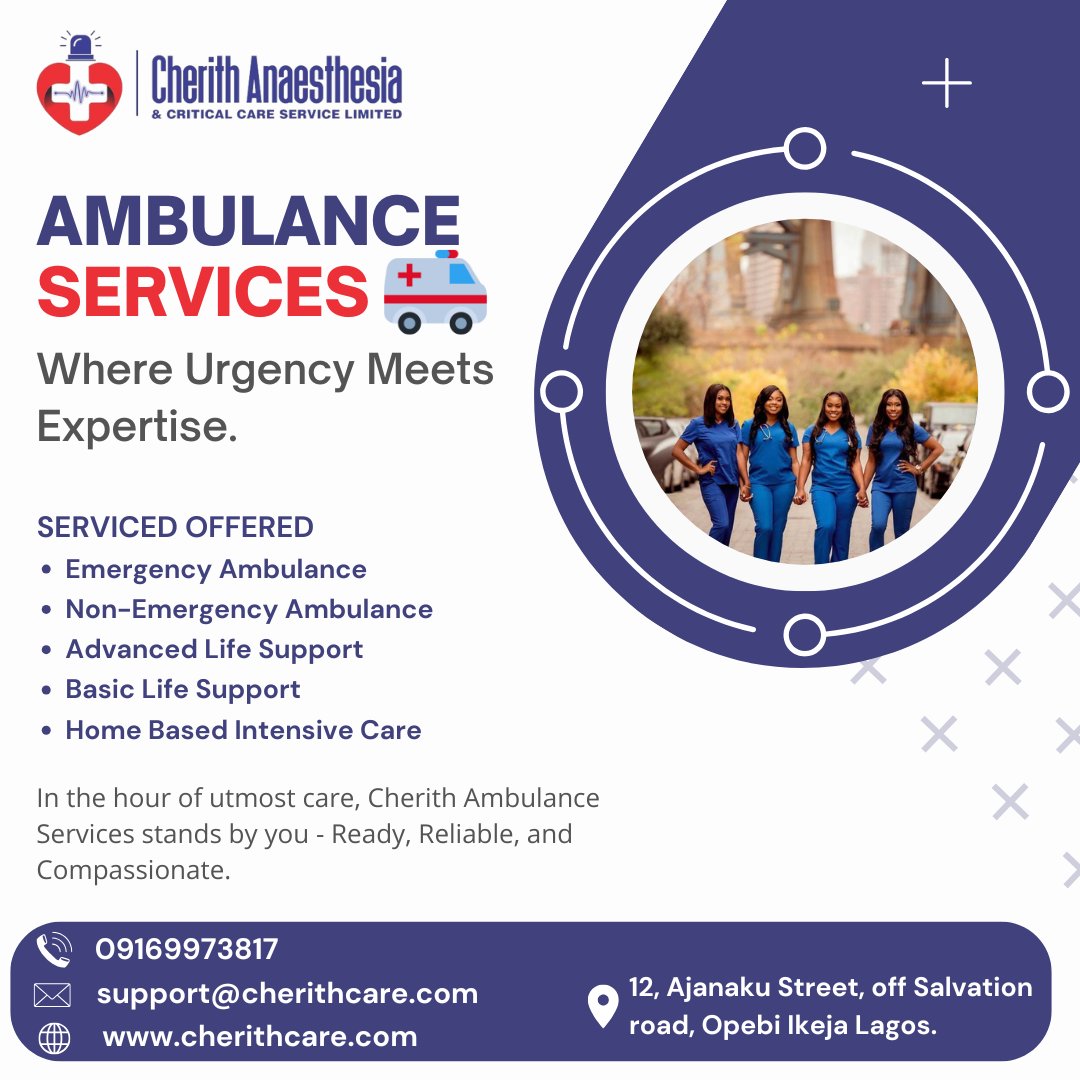 Cherith_A's tweet photo. Every second counts in an emergency, and we are here to make sure those moments save lives. With a dedicated team and a commitment to care, our ambulance service is always ready when you need us most. 

please contact us at: 09169973817 or support@cherithcare.com https://t.co/AM7JApKXut