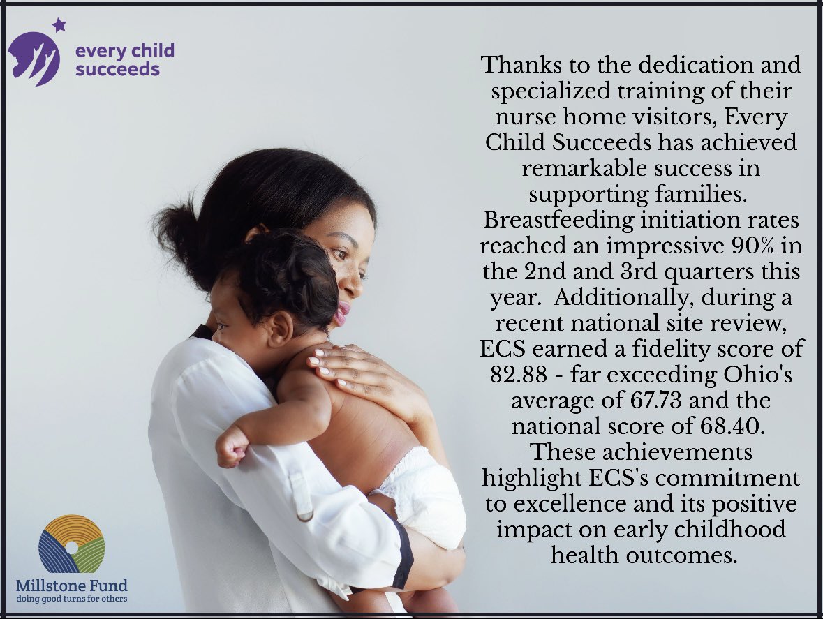 We are thrilled to see the incredible impact of Every Child Succeeds and their Nurse-Family Partnership program! It's inspiring to see initiatives like this making a real difference for families in our community!