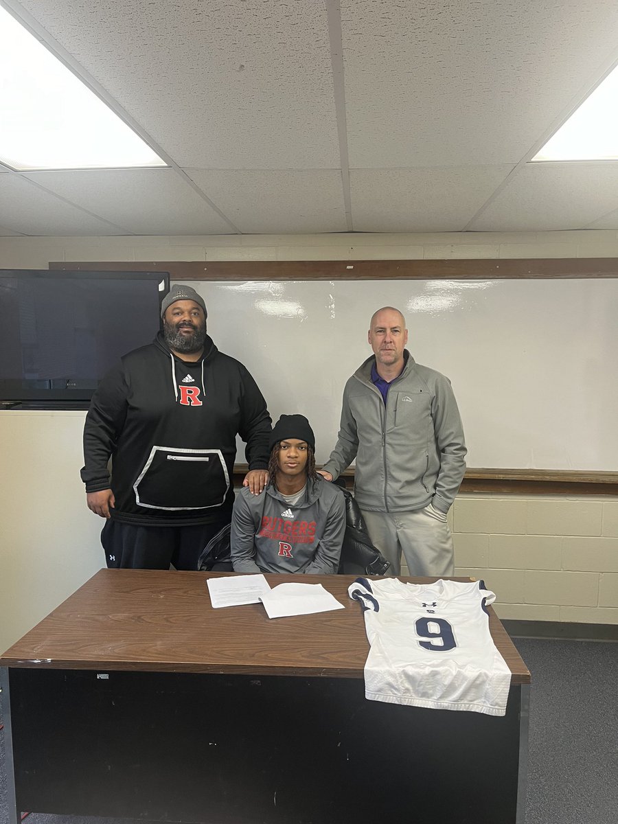 Couldn’t be more proud of this senior captain! Jourdin Houston epitomizes what it is to be a student-athlete! Congratulations, on a record setting senior year! <a href="/HoustonJourdin/">Jourdin 9 Houston ♠️</a> #STM <a href="/RFootball/">Rutgers Football 🪓</a> <a href="/KaiGill_/">♣️</a> <a href="/Coach_RMcCarthy/">Ryan McCarthy</a> 13 Receiving TD’s