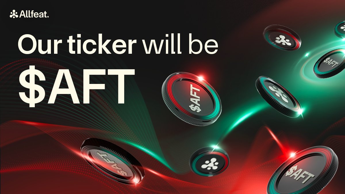 Allfeat_IP's tweet photo. 🎶 Drumroll, please! 🎵
We’re thrilled to reveal our official token ticker: $AFT 🎤

$AFT will harmonize the music industry with blockchain innovation. Stay tuned for the next verse in our journey! #Allfeat #AFT #MusicOnChain https://t.co/u1DrJeVc0S