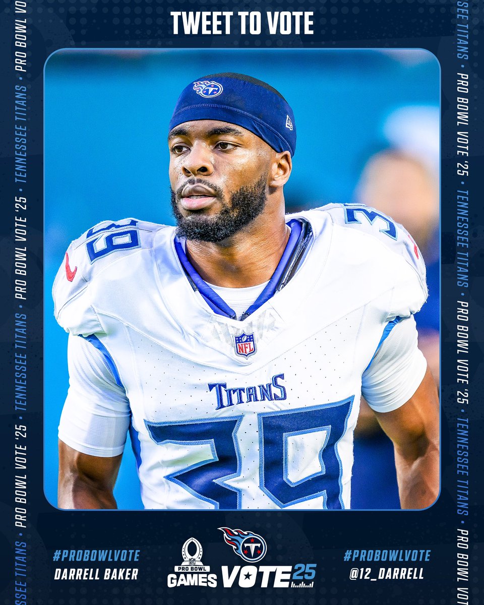 <a href="/NFL/">NFL</a> #ProBowlGames VOTE is now LIVE! Tweet to Vote #ProBowlVote !

<a href="/12_darrell/">Darrell Baker Jr.</a>