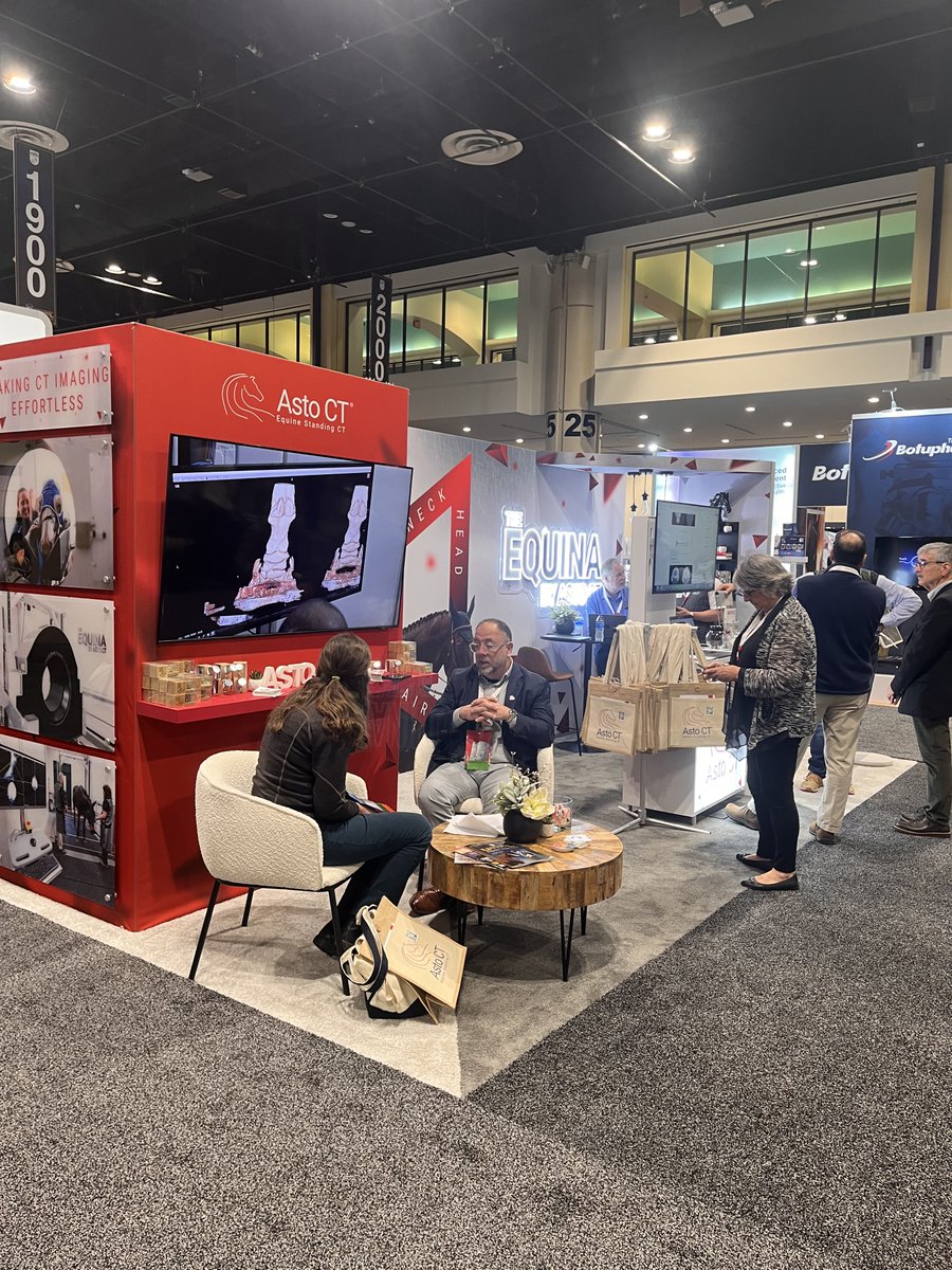 Equina_AstoCT's tweet photo. We’re loving Day 2 at #AAEP2024! 🐴✨
Visit Asto CT Booth #1861 to see how our CT tech is redefining equine diagnostics. 🌱 Grab an Air Plant or Plant Kit and let’s grow your practice!
📍 Booth #1861 #EquineHealth #AstoCT https://t.co/n2JnM6uPv4