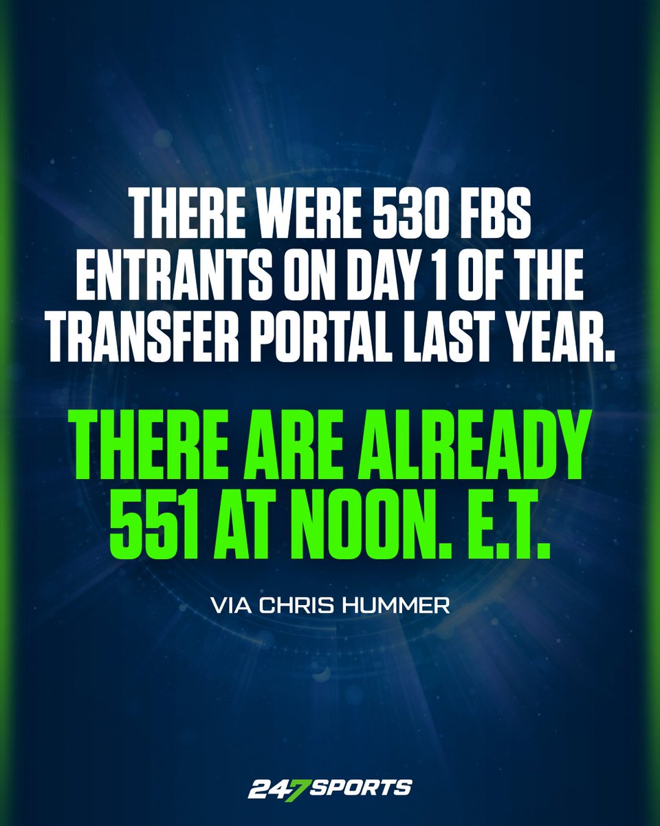 The portal is popping! 

Tune into Portal Palooza to stay on top of all the transfer portal news! 📺⬇️

WATCH: m.youtube.com/watch?v=yAgKug…