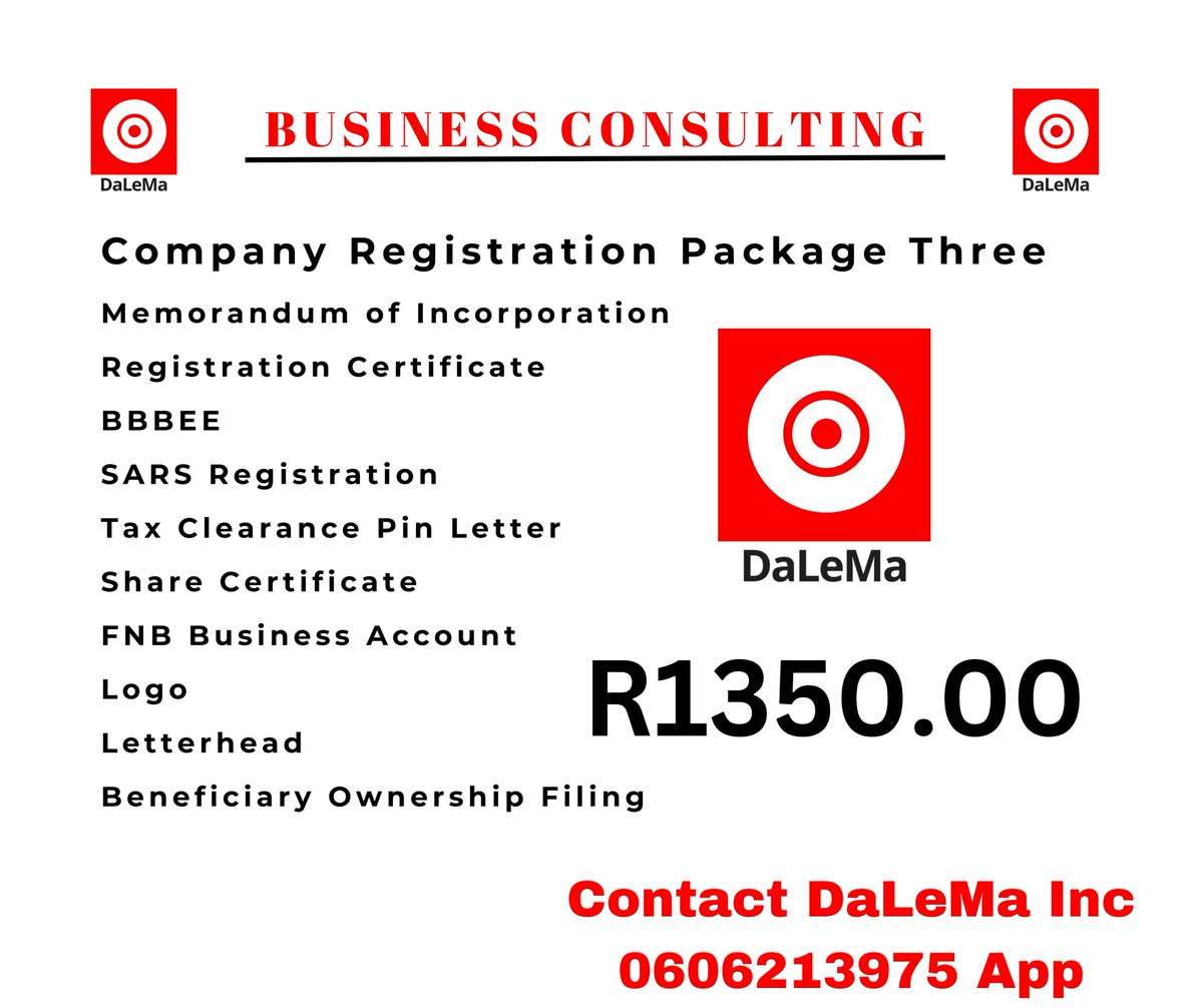 DaLeMa_ZA's tweet photo. For you
Trending
Let us help you set up your business up and running fully compliance with our packages 

Jay Z
Nancy
Nabi
#LoveFNB
#LoveNeverLiesZA
#amaWinnie
Syria
#RoastOfPearl
#Caltex
Baphi
Owami https://t.co/doY5W1cgm5