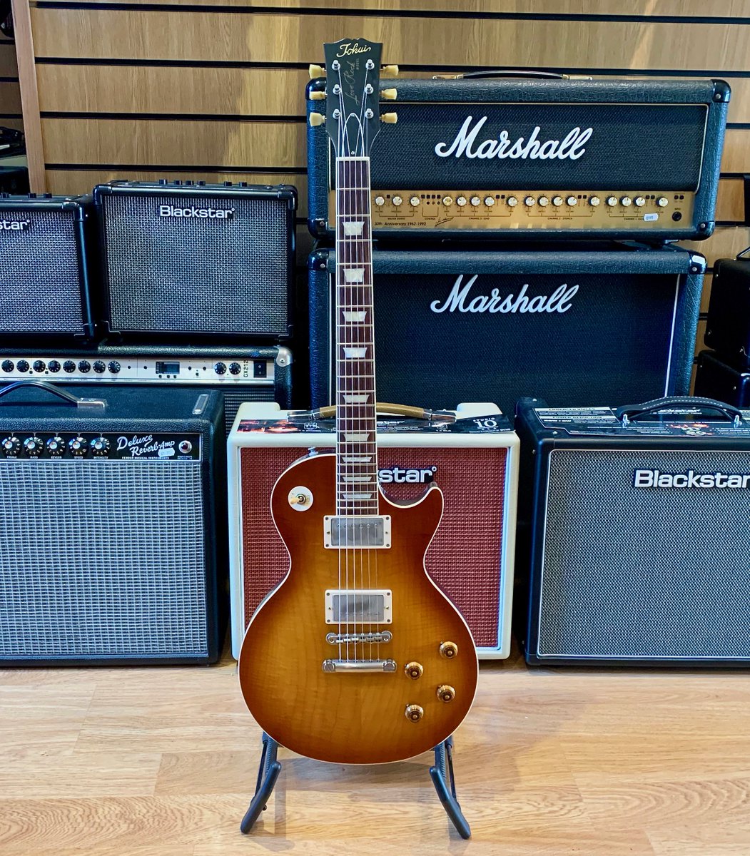 TOKAI ULS150F Special Relic in Matt Violin Flame.
A  fabulous looking and  sounding masterpiece of Japanese Guitar building. The Special Relic is  one of the highest specified guitars Tokai make, it's their take on a  1959 Les Paul finished in a gorgeous matt nitrocellulose.