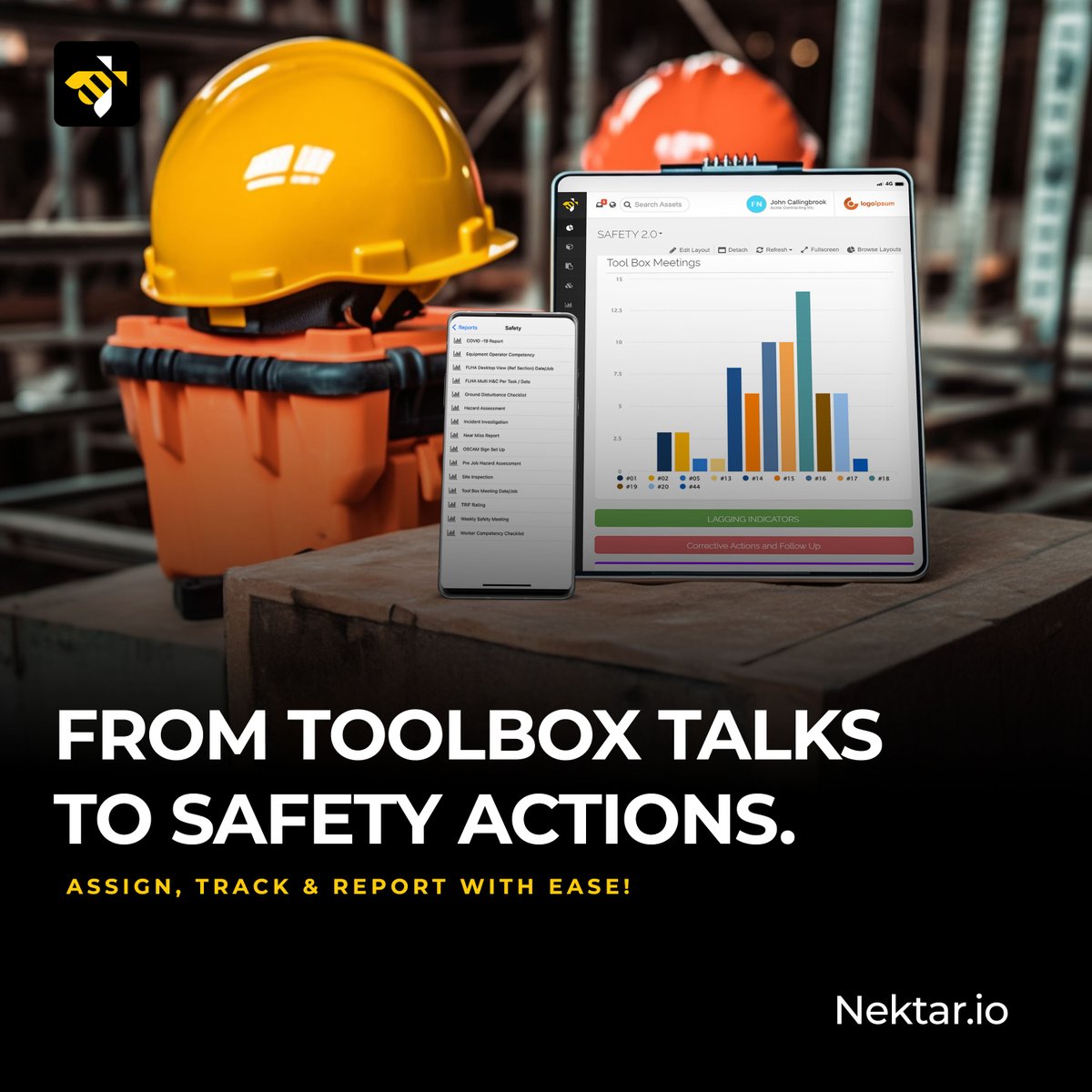 With <a href="/Nektar/">Nestor Gatica</a>, you don't just talk about safety, you live it. Empower your team with the tools to turn every toolbox meeting into a proactive step toward a safer workplace.

Get Started: nektar.io/solutions/safe…

#safety #data #compliance #workflow