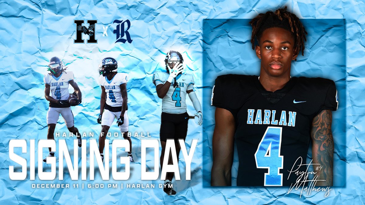 Harlan Hawk Football (@harlanhawks_fb) on Twitter photo Join us this Wednesday to celebrate <a href="/paytonjma/">Payton “Cuatro” Matthews</a>!
<a href="/coachesalas/">Eddie Salas</a> <a href="/NISDHarlan/">Harlan High School</a> <a href="/HawksPrideSA/">Hawks Pride Sports Association</a> Join us this Wednesday to celebrate <a href="/paytonjma/">Payton “Cuatro” Matthews</a>!
<a href="/coachesalas/">Eddie Salas</a> <a href="/NISDHarlan/">Harlan High School</a> <a href="/HawksPrideSA/">Hawks Pride Sports Association</a>