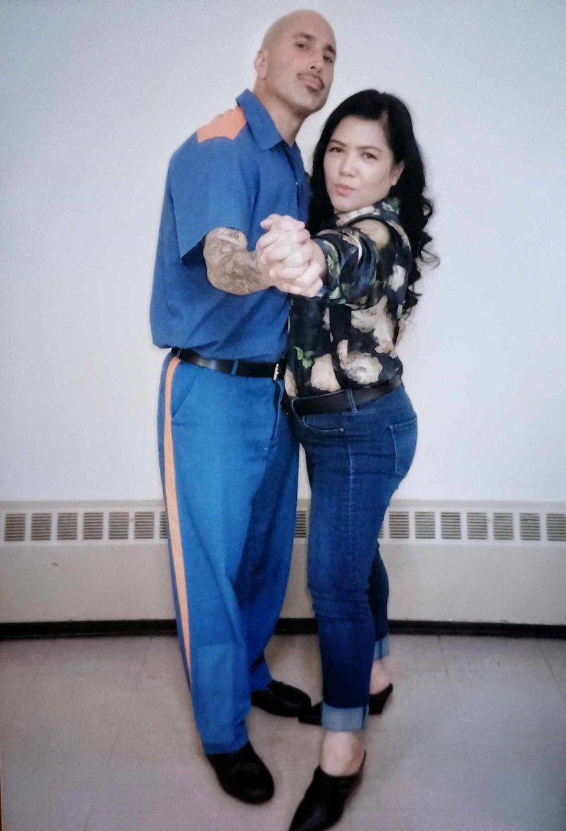 EmAndJohn1's tweet photo. "Look at us! Celebrating our first Thanksgiving π· together! π· Who would've thought, right? #thanksgiving2024 #EmAndJohn #PrisonCouple #PrisonLovestory #WhenEastMeetsWest #MetWhileIncarcerated #FreeJohnOrtizKehoe #JohnOrtizKehoe #wrongfullyconvicted #SecondChance #FightWithUs https://t.co/ph36nkjukz