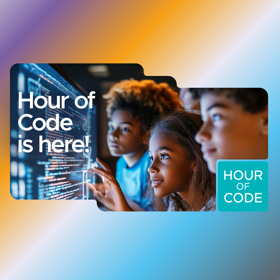 codeorg's tweet image. 🎉 The wait is over – #HourOfCode is week is finally here! From games to art, robotics to music, explore how a single line of code can create a world of possibilities! 

There's still time to plan your event: brnw.ch/21wPit7
