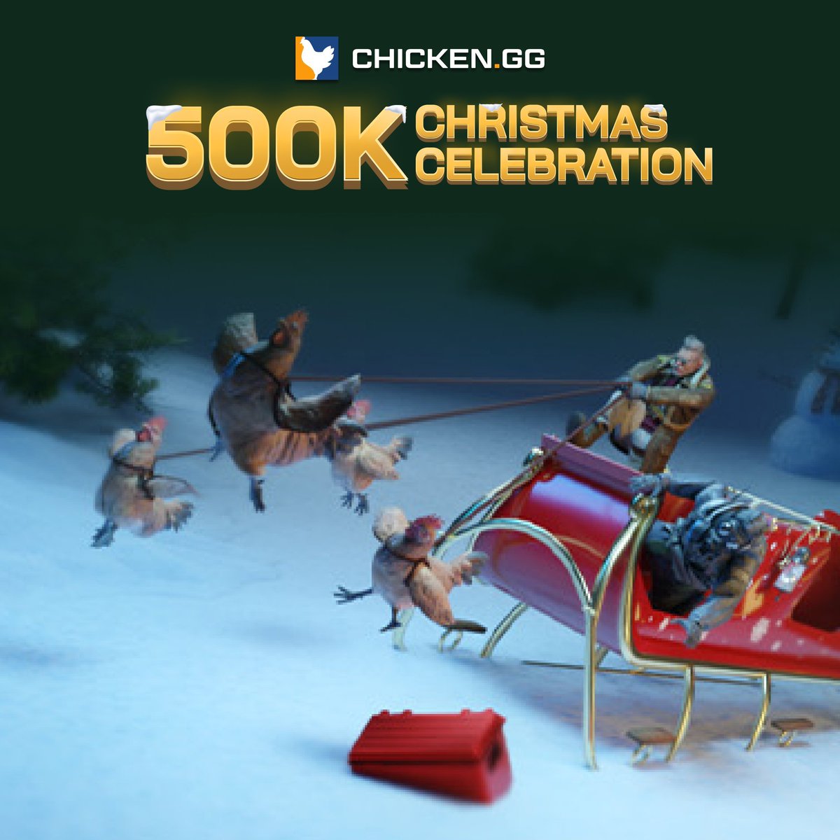 Acegiveaway0's tweet photo. 🎁50.00 Token / $25.00 GIVEAWAY! 

➡️TO ENTER:

✅Follow me &amp; @chickendotgg 
✅Retweet + Like
✅ Tag your friends!
✅Wager 30 coins on my code to enter [https://t.co/JNgpnF3LpN]

Giveaway ends in 7 days!⌛️

#CS2 #CS2Giveaway #CS2Giveaways #Crypto #ChickenGG #Christmas https://t.co/SnydxNizvC