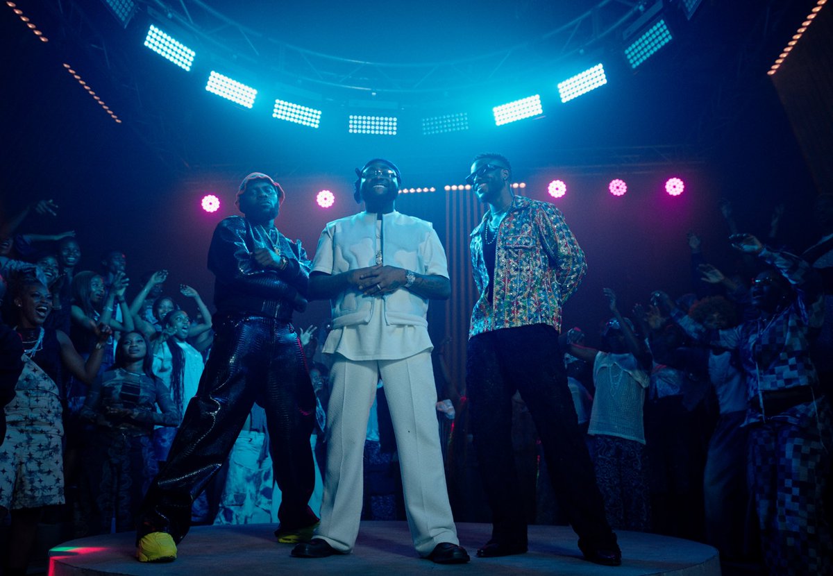 Frames from Funds by Davido ft. ODUMODUBLVCK &amp; Chike. 

Directed by Dammy Twitch.