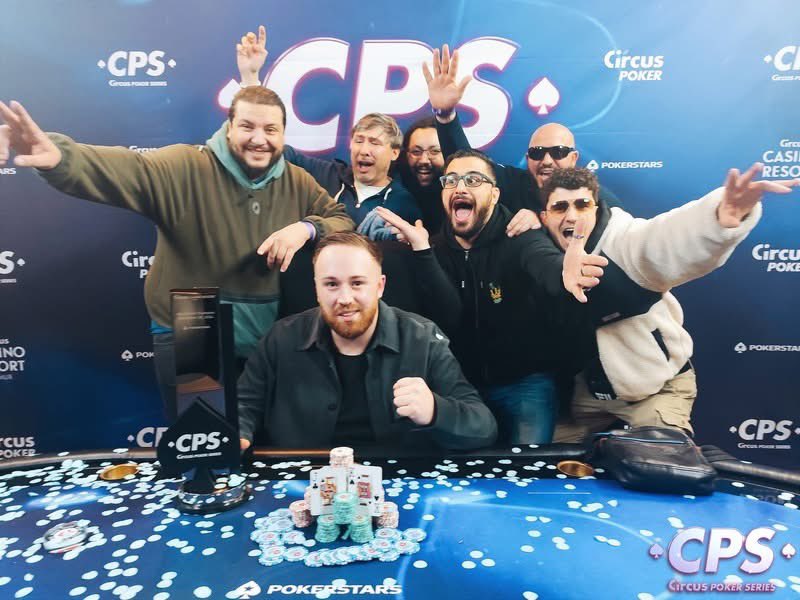 jetonsethommes's tweet photo. 🏆 Romain Le Dantec remporte le Main Event des Circus Poker Series à Namur !
532 joueurs, 185 000 € à la clé : le Français signe une victoire mémorable 🇫🇷💪
Les détails : https://t.co/hdKe5ZW2Mm
#Poker #CircusPokerSeries #MainEvent https://t.co/qtOha0JHVf