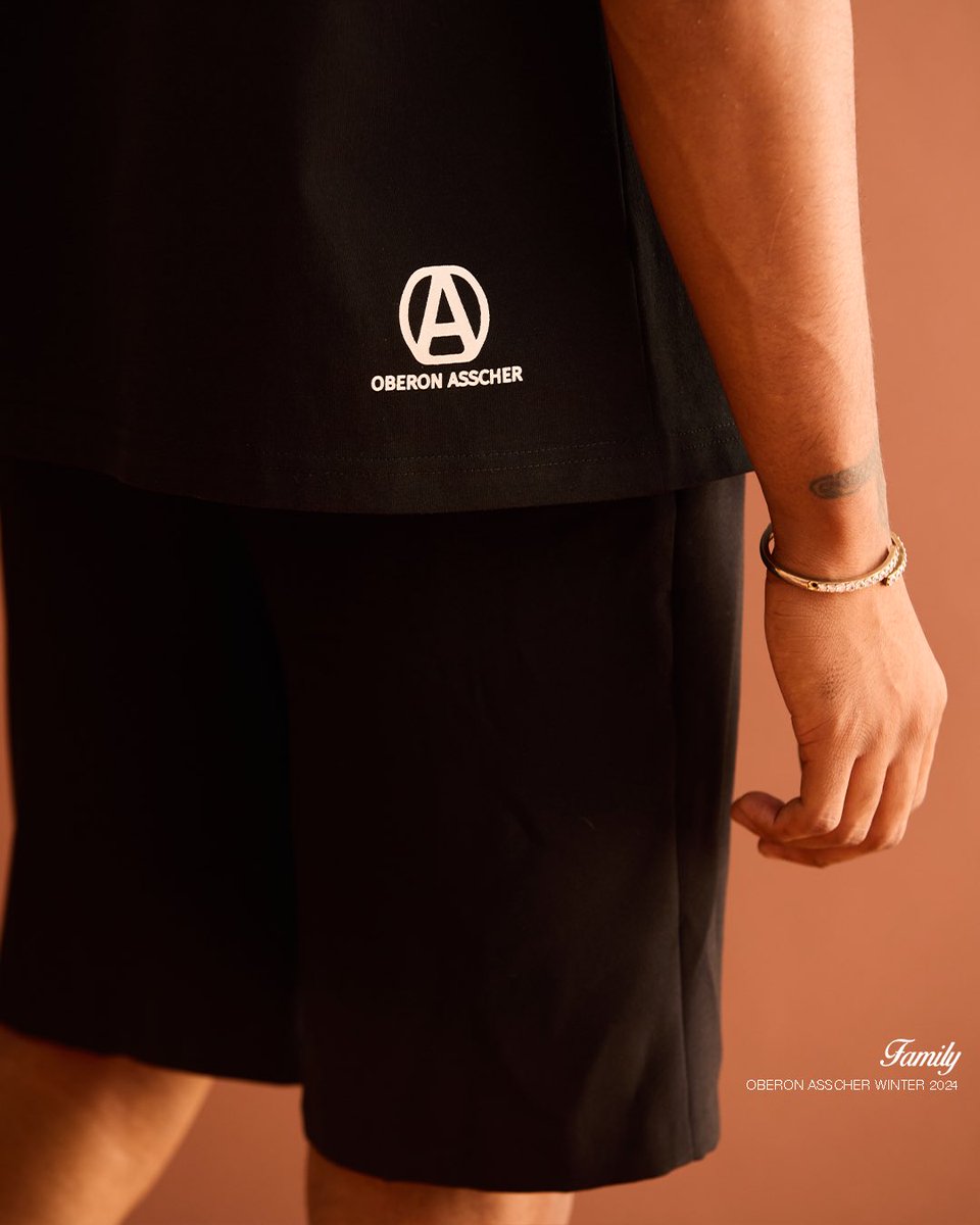 OberonAsscher's tweet photo. “Family ties run deep. A closer look at the details that bring our Family Collection to life. Every stitch tells a story, every piece celebrates 10 years of love and growth.
Releasing this Thursday—don’t miss the moment. 🖤 #FamilyCollection #10YearsOfLove #OberonAsscher” https://t.co/Pb99ZlFuEv