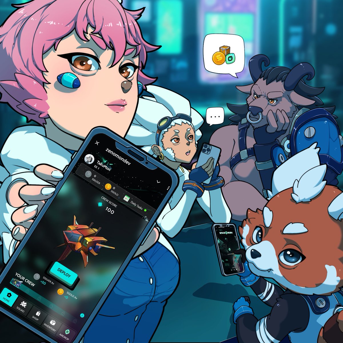 Space Rush tweet media