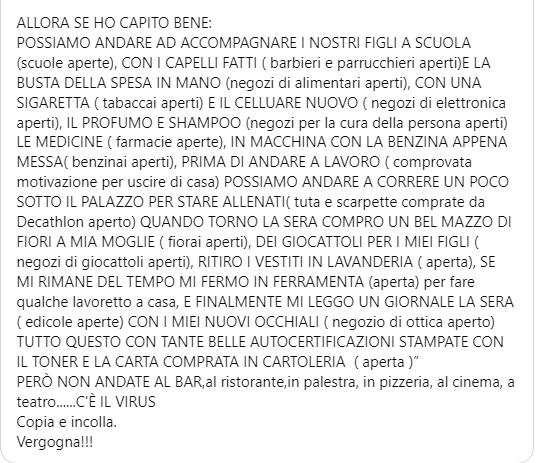 viaggrego's tweet photo. Durante la #Pseudo #Pandemia #Pagarono a Caro #Prezzo solo #Bar, #Ristoranti, #Pizzerie , #Palestre, #Cinema e #Teatri. Il #Resto era tutto #Aperto!!! Per #Non #Dimenticare! Leggi Qui: https://t.co/PQqgbPUk9J https://t.co/eL8zaziIOF