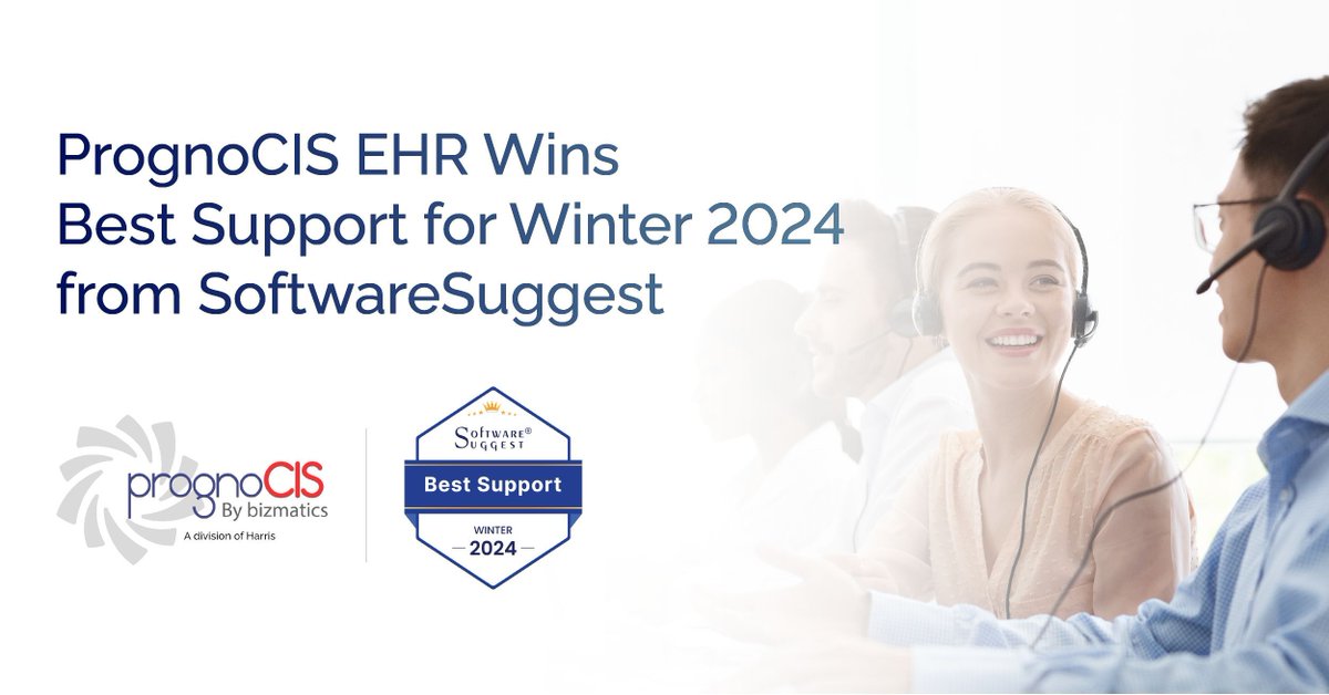 prognocis's tweet photo. We’re excited to share that PrognoCIS has won the Best Support award for Winter 2024 by SoftwareSuggest! Thanks to our dedicated team and loyal #customers for making this possible. We’re committed to helping healthcare practices thrive!

Learn more: https://t.co/0KnsZpo0C7 https://t.co/5A74S5OwBK