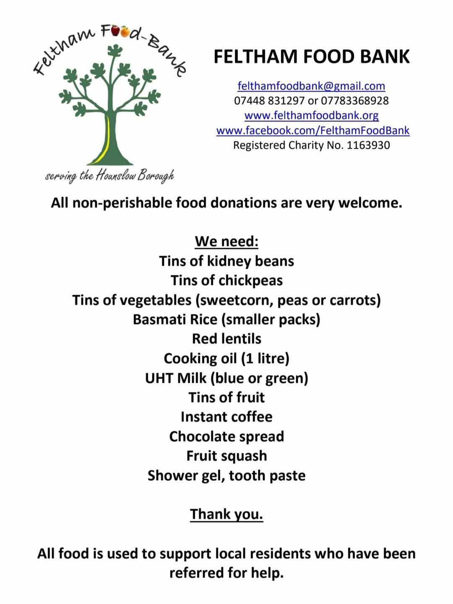 hanworthparkrun (@hanworthparkrun) on Twitter photo The next two Saturdays 14th & 21st December we will be collecting for <a href="/FelthamFoodBank/">Feltham Food Bank</a> any items you would like to donate can be left at the finish area. The next two Saturdays 14th & 21st December we will be collecting for <a href="/FelthamFoodBank/">Feltham Food Bank</a> any items you would like to donate can be left at the finish area.