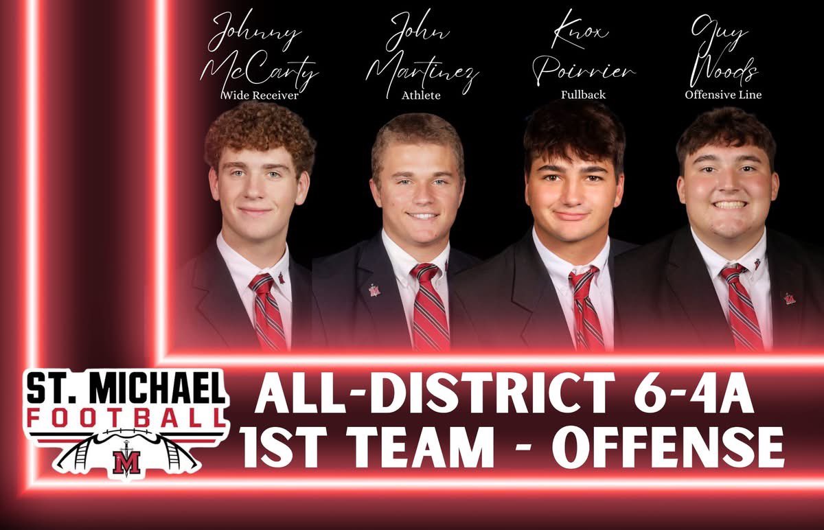 _SMHSFootball's tweet photo. Part 1…. Extremely proud of our athletes who were voted onto the 2024 6-4A All District Team! Congratulation! #WarriorProud #BeBetterBeDifferent https://t.co/m2Mp6qeIOr
