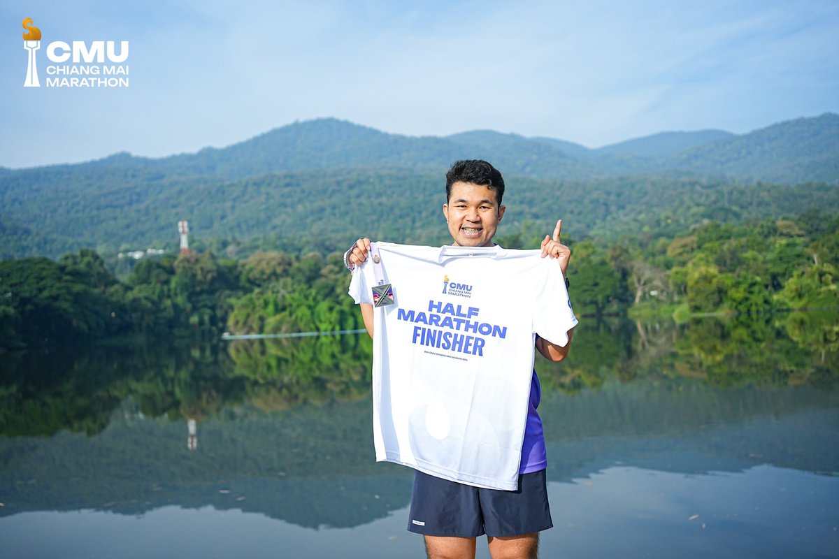 nuengisme's tweet photo. Cmu marathon 2024 end of the season 💜🤍 #cmumarathon2024 #cmumarathon #halfmarathon #running #garmin https://t.co/eJT4u8Qm5a