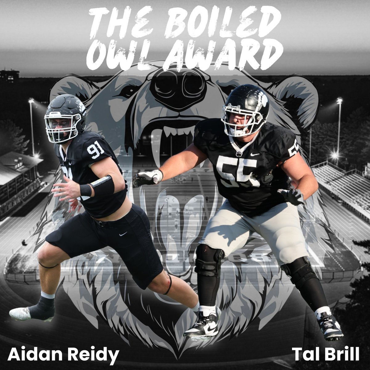 BowdoinFB's tweet image. Established in 1967 by coach Phil Soule and formalized in 1970 by the Bowdoin Club of Portland, this award is presented to the senior who displayed the qualities of toughness, hardness and spirit of play throughout the entire football season. Congratulations Aidan &amp;amp; Tal!