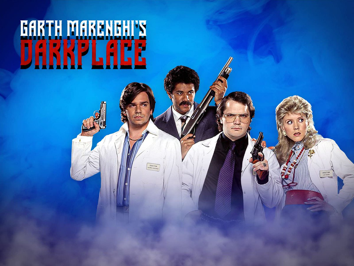EugWSerra's tweet photo. On January 29, 2004, Garth Marenghi's Darkplace premiered on television. #GarthMarenghisDarkplace #MatthewHolness
#RichardAyoade #MattBerry #AliceLowe #KimNoble https://t.co/rxw4DdUUzw