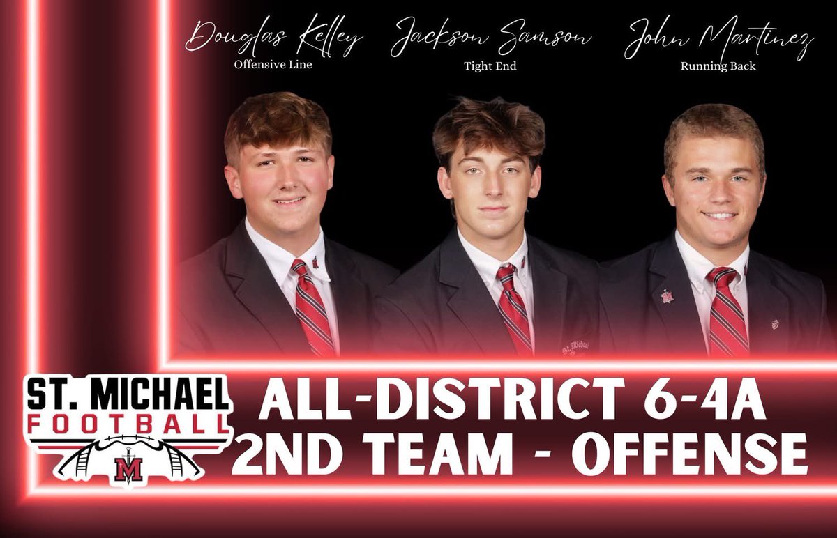 _SMHSFootball's tweet photo. Part 2….. Extremely proud of our athletes who were voted onto the 2024 6-4A All District Team! Congratulation! #WarriorProud #BeBetterBeDifferent https://t.co/Dm8aehwlAx