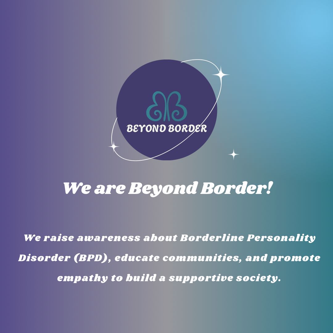 bey_ondborder's tweet photo. At Beyond Border, we’re on a mission to foster understanding, empathy, and awareness about Borderline Personality Disorder (BPD). 💜

#BeyondBorder #BPD #MentalHealthAwareness #BreakingStigma https://t.co/Wg3rMJNRhc