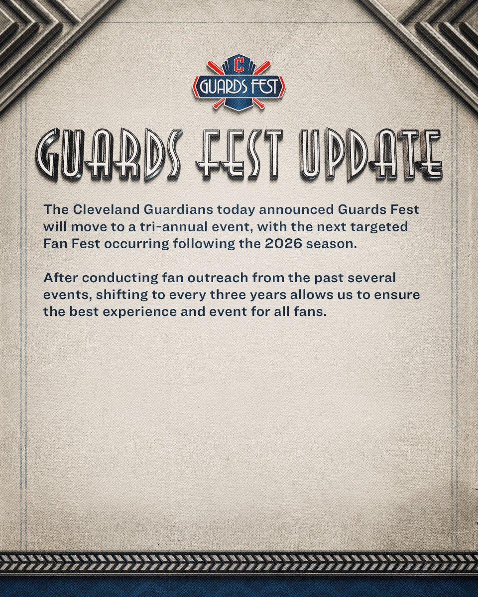 Cleveland Guardians tweet media