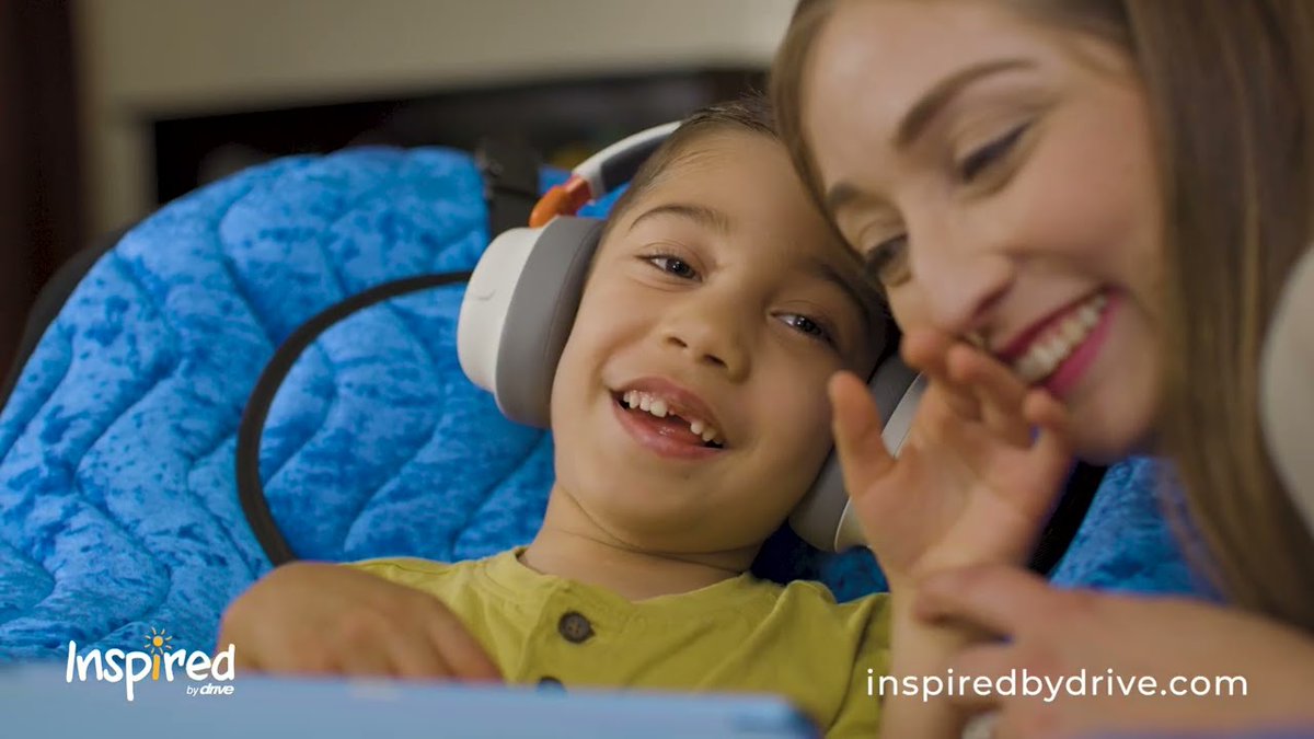 Meet 7-year-old Ethan Lopez! Our P Pod Positioning Seat gives Ethan, who was diagnosed with spastic quadriplegia cerebral palsy, a supportive place to recharge during a busy day. Learn more about this real-life Inspired by Drive family: hubs.ly/Q02-Y7hV0 #cerebralpalsy