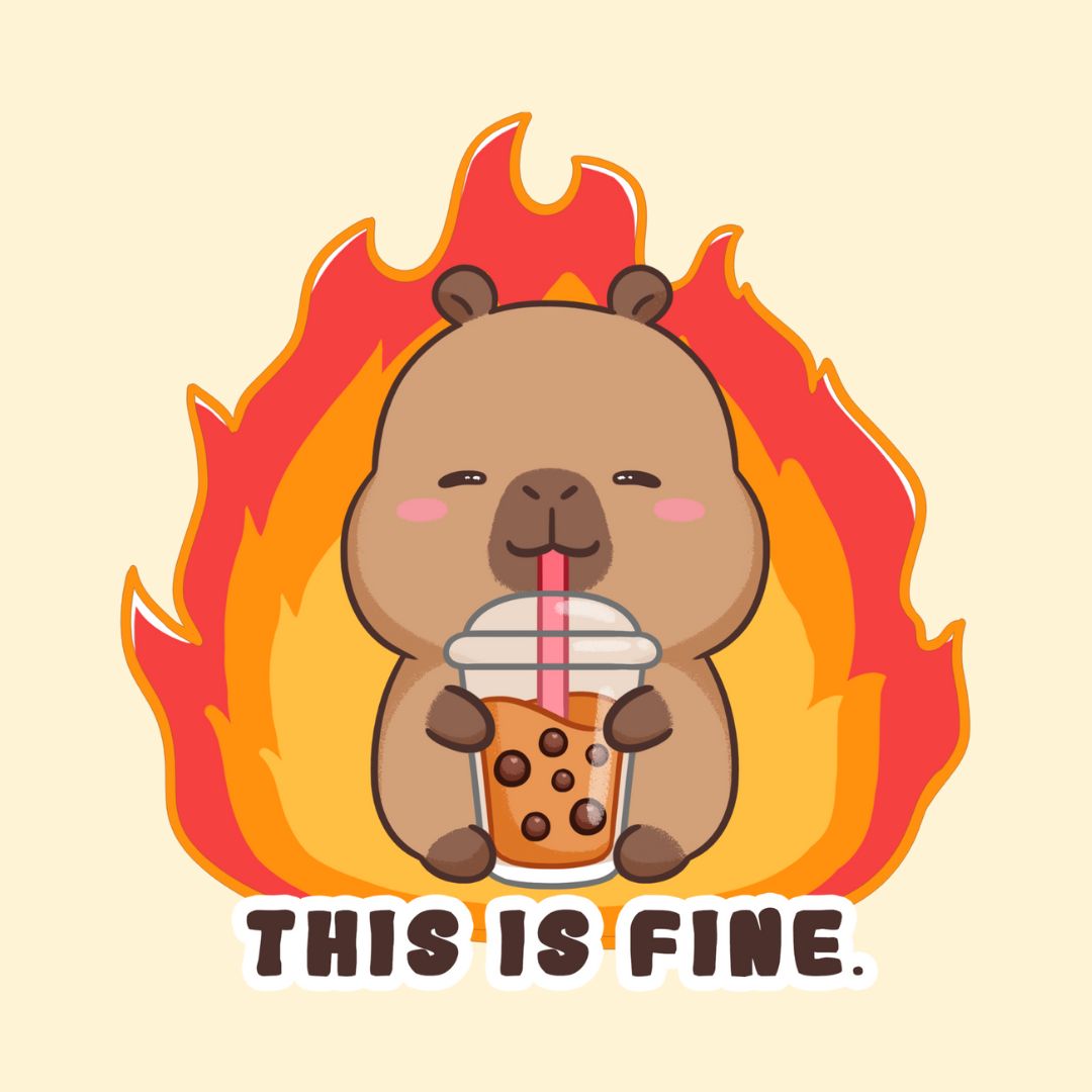 CapyFun's tweet image. 🐾✨ Love boba tea? Make these adorable capybaras your profile picture! 🥤💕 Which one’s your vibe? Let us know! 👇 #Capybara #illustrationart #kawaii #capyfun