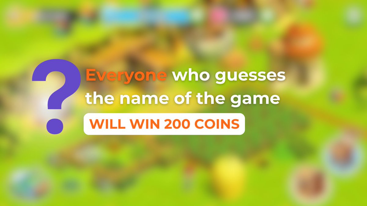 This is a first! A contest where EVERYONE wins with the right answer! 

Guess which game the blurred screenshot is from and drop your answer in the comments below. 🕵️‍♂️

👇  Let’s see who gets it right!
