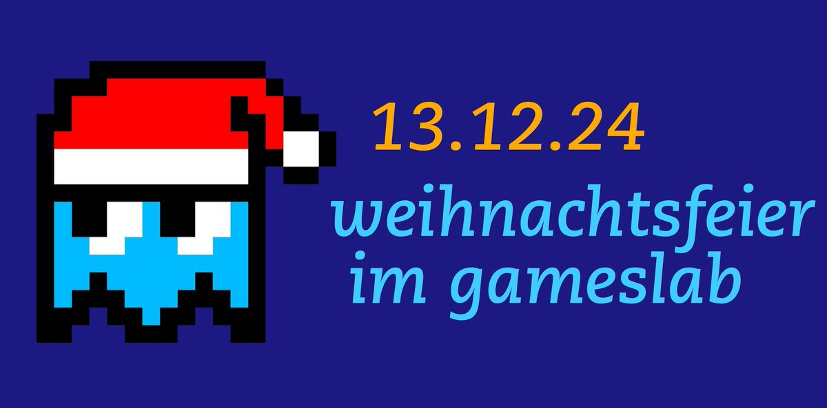 Illustration und Games-Master präsentieren: Projektionen, Installationen und spielerische Anwendungen.

Plus selbst gemachter Glühwein und Waffeln!

Freitag, 13.12.24 ab 18 Uhr

Wir freuen uns auf Euch!
 
Gameslab
Finkenau 31
22081 Hamburg

#indiegamedev #indiegames 
<a href="/hawhamburg/">1337</a>