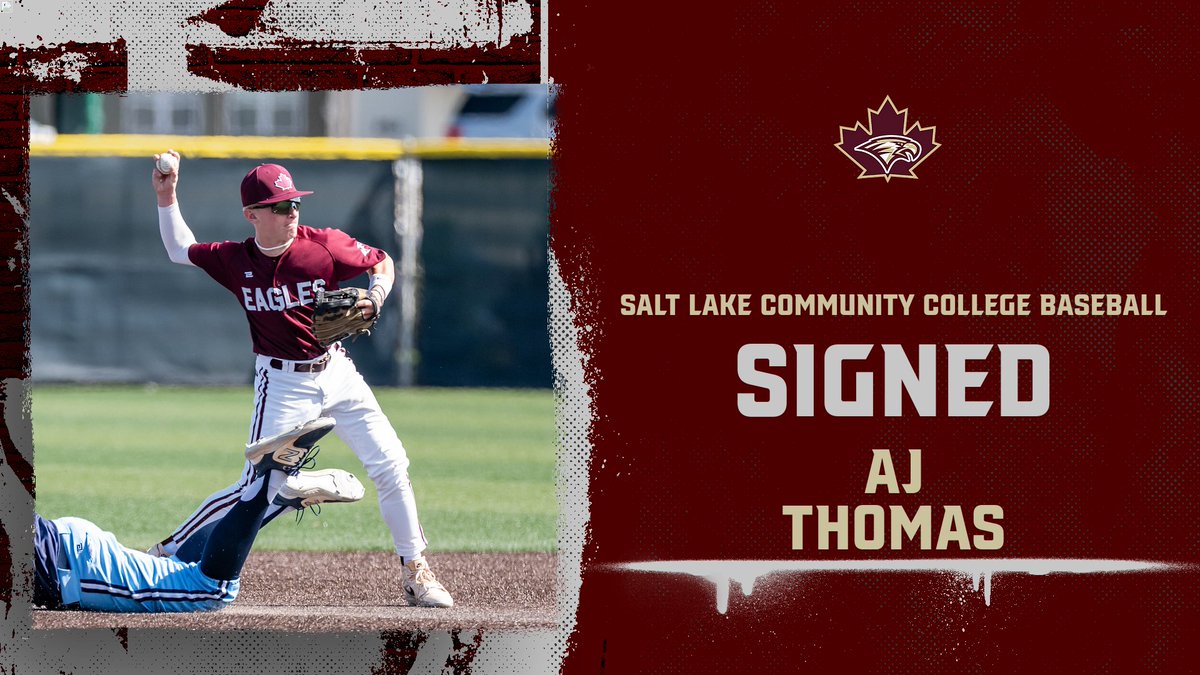 Congratulations to AJ signing with SLCC to play Baseball at the next level. Good luck in the spring and in the future.