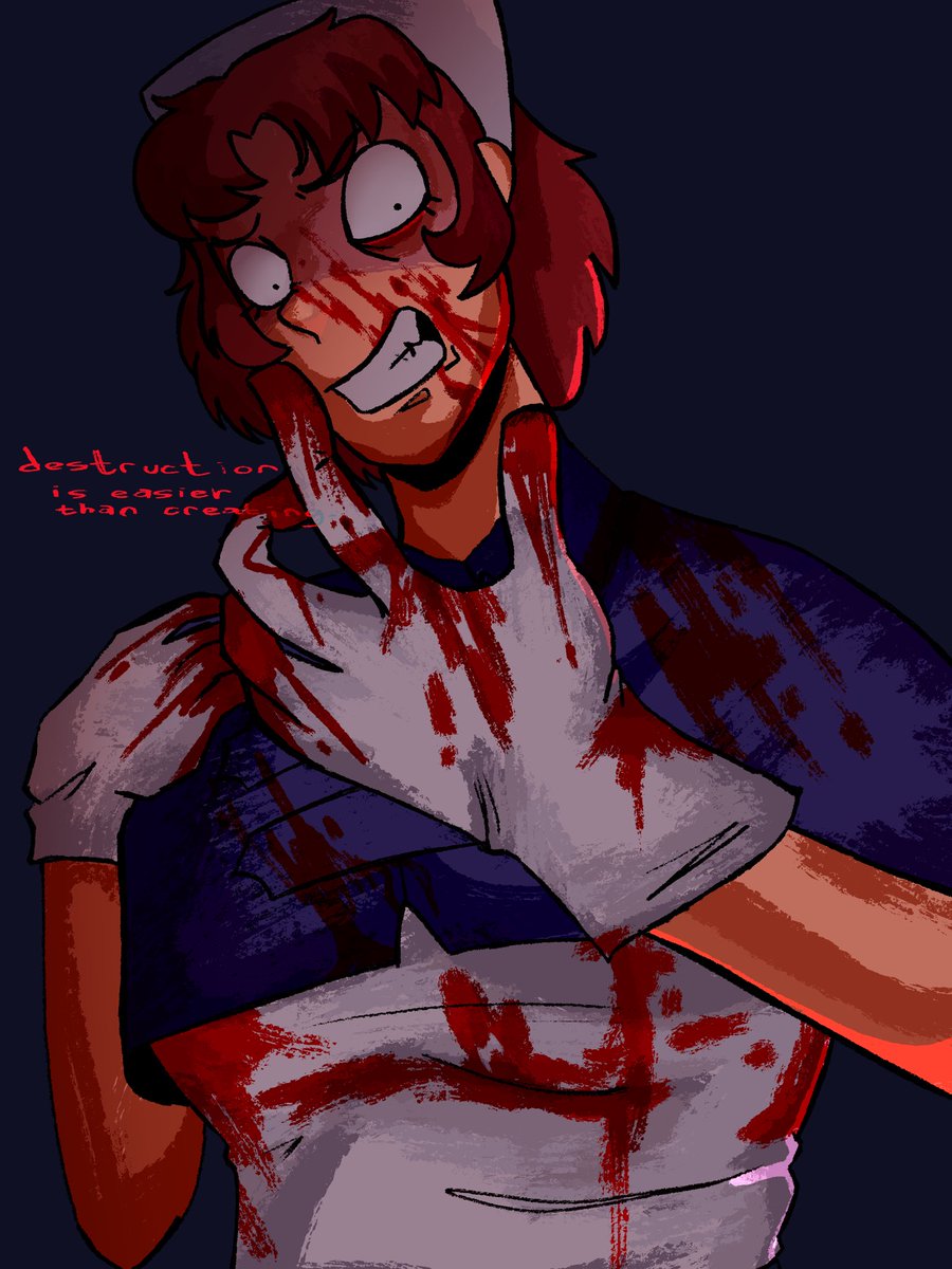 ufopilled's tweet photo. blood tw) look at my doctor bruh i am NOT surviving this surgery #idv #identityv https://t.co/ONCdWLPg5e