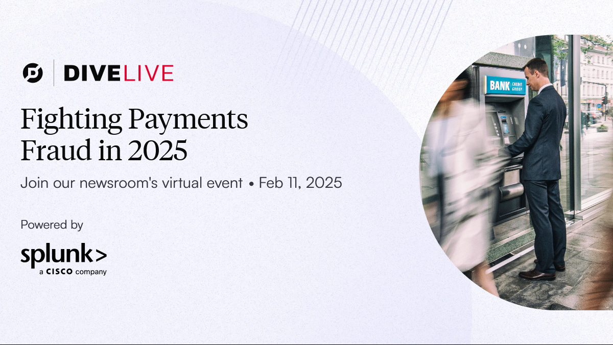 Payments Dive (@paymentsdive) on Twitter photo Join the editorial teams from Payments Dive and <a href="/bankingdive/">Banking Dive</a>, along with industry executives, for a discussion on the latest developments in fraud prevention, key solutions, and strategies to help safeguard institutions and customers. Register here: events.industrydive.com/events/fightin… Join the editorial teams from Payments Dive and <a href="/bankingdive/">Banking Dive</a>, along with industry executives, for a discussion on the latest developments in fraud prevention, key solutions, and strategies to help safeguard institutions and customers. Register here: events.industrydive.com/events/fightin…