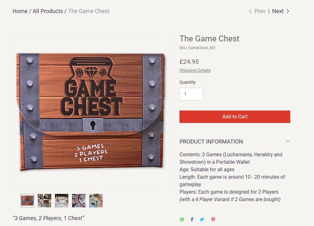 CharmRogueGames's tweet photo. The wait is over! The website is live! You can now order The Game Chest at https://t.co/JGT94NluKI. It’s the ultimate last-minute stocking filler!

#PocketFoxGames #TheGameChest #IndieGames #HolidayGifts #StockingStuffers #CardGames #TabletopGaming #ShopSmall #SupportIndieGames https://t.co/RzWmVMe5DP