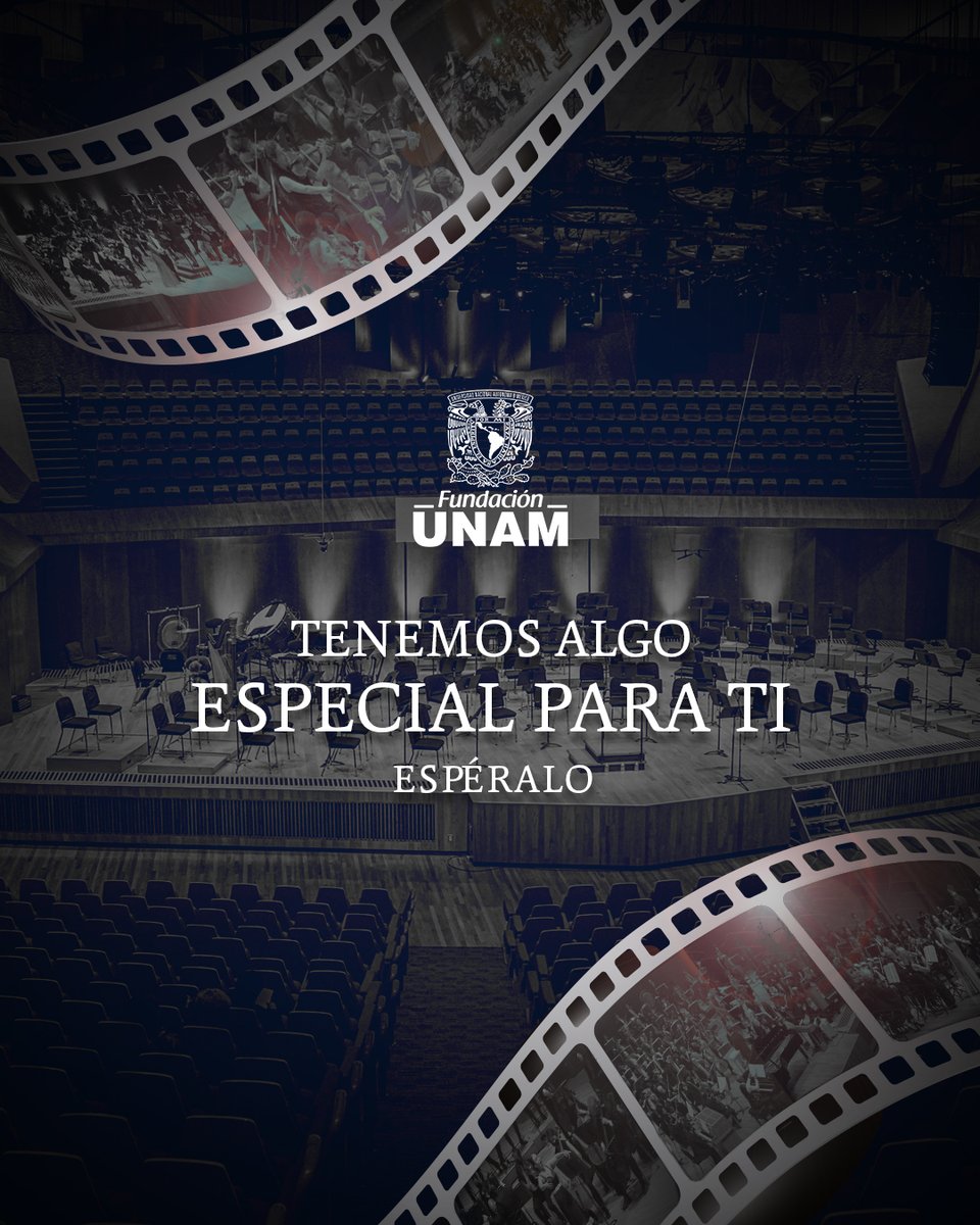 Fundacion_UNAM's tweet photo. ¡Se acerca nuestra próxima #GalaMusical! ✨
Prepárate para una noche mágica, llena de música y momentos inolvidables. 🎼 @orquestamineria 
Quédate atento para más detalles. 💙💛 https://t.co/3bccpxWgIZ