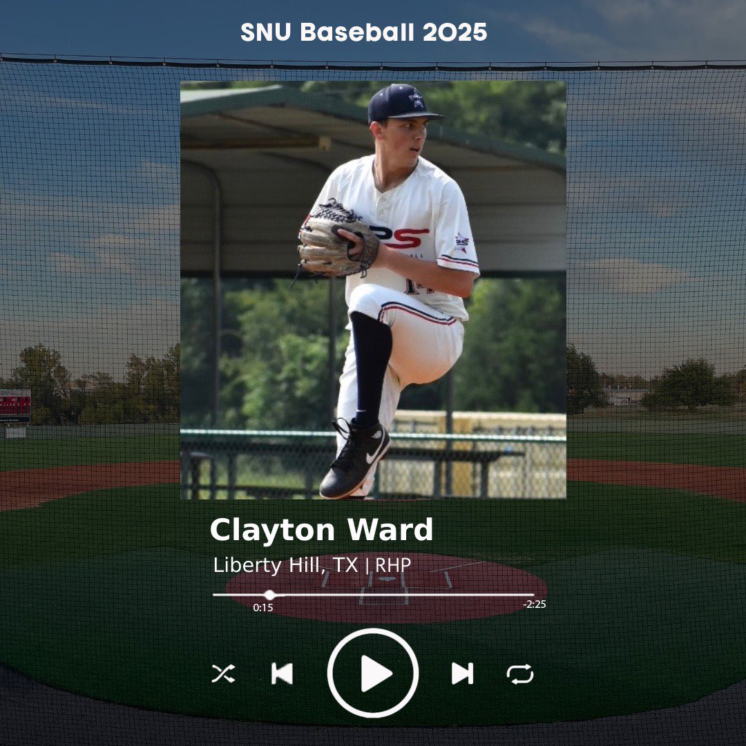 SNU Baseball (@snubaseball) on Twitter photo 𝓢𝓲𝓰𝓷𝓮𝓭 ✍️
Adding a presence on the mound from the Lone Star State 🤠
(<a href="/ClaytonWard25/">clayton ward</a>)
#Boltsup⚡️ 𝓢𝓲𝓰𝓷𝓮𝓭 ✍️
Adding a presence on the mound from the Lone Star State 🤠
(<a href="/ClaytonWard25/">clayton ward</a>)
#Boltsup⚡️