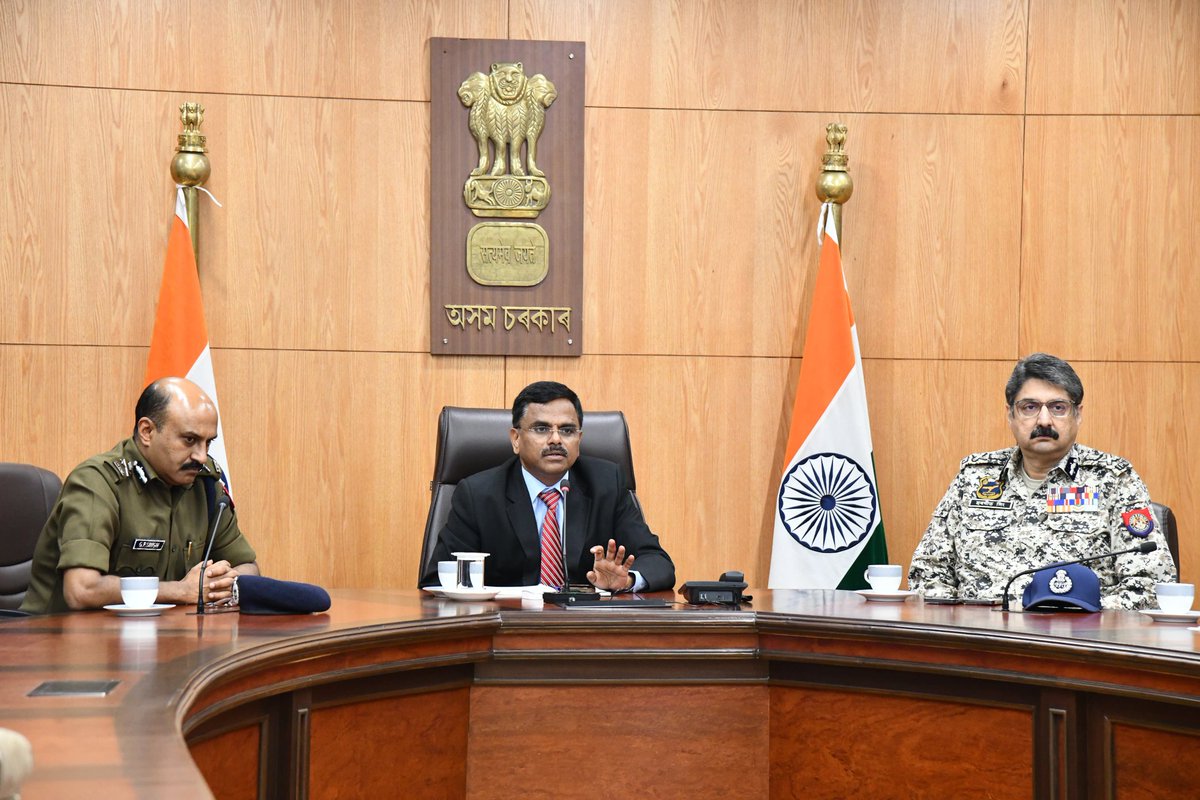 CSAssam_'s tweet photo. As per the directives of HCM Dr @himantabiswa convened a hybrid meeting with DCs, SPs and DTOs, in the presence of the DGP Assam, @gpsinghips to review and strategize road safety measures in light of the increasing foggy conditions and the approaching picnic season.

A 45-day mission-mode initiative will be undertaken from Dec 15, 2024 till Jan 31, 2025, focusing on implementing targeted measures to prevent road accidents.

As emphasized by the DGP, every single life is invaluable. All concerned departments, including Transport, Excise, SDMA, PWD (NH), Police Administration, Health, and NHIDCL, have been directed to work in close coordination to ensure accident prevention.

Key directives issued:

1. Comprehensive SOPs: Develop and notify Standard Operating Procedures for foggy conditions and the picnic season.

2. Portable Hazard Blinkers: Install at identified accident-prone zones.

3. Retro-Reflective Tapes: Affix on tree trunks, electric poles, and telephone poles.

4. Reflective Hazard Triangles: Mandate placement alongside parked vehicles in low-visibility areas by vehicle owners.

5. Weather Forecast Updates: Operationalize a WhatsApp channel for real-time weather forecasts.

6. Picnic Spot Readiness: DCs and SPs to prepare a comprehensive list of picnic spots and transit points.

7. Road Conditions: NHIDCL, PWD (Roads), and PWD (NH) to improve road conditions at vulnerable sites and black spots.

8. Signage: Install appropriate signage at construction sites and lane change points.

9. Illegal Liquor Sales: Conduct raids at dhabas, roadside hotels, and tourist spots to curb unauthorized liquor sales.

10. Alcohol Prohibition for Drivers: Strict prohibition of liquor consumption for drivers transporting picnickers.

11. Breath Analyzer Checkpoints: Deploy checkpoints at picnic spots, hotels, and identified locations.

12. Emergency Medical Services: Position ambulances and medical teams at strategic points for immediate response.

All stakeholders are directed to accord the highest priority to accident prevention and ensure seamless implementation of these measures.

@CMOfficeAssam 
@DGPAssamPolice
@assampolice 
@nhm_assam 
@diprassam