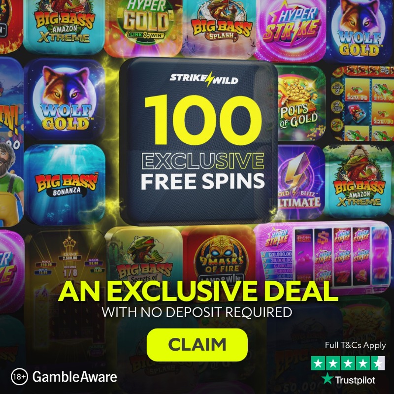StrikeWild1's tweet photo. Discover The Best New Casino Offers, Exclusively At StrikeWild. The Casino Comparison Site.