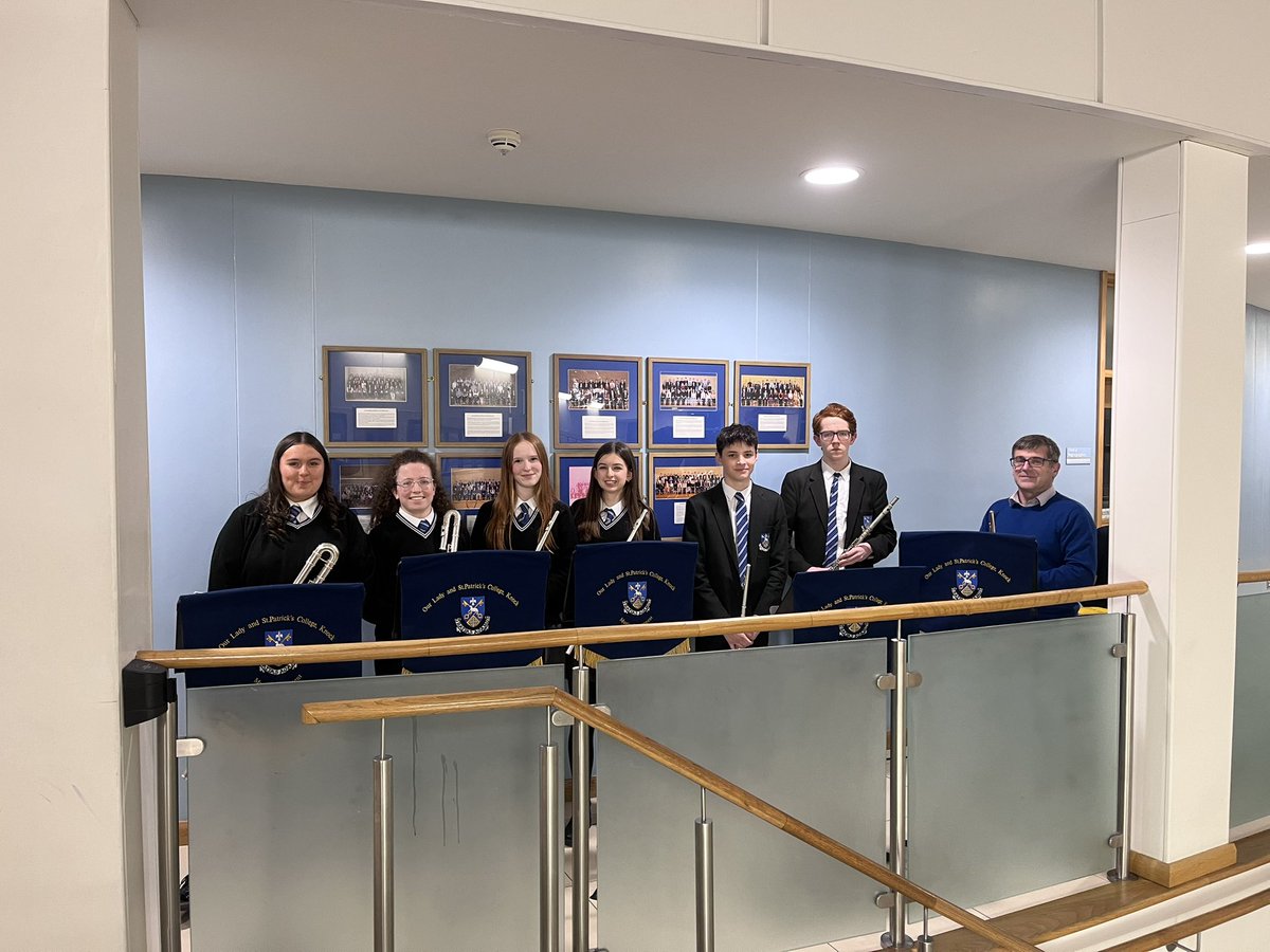Some of our super instrumental ensembles who provided music for the Marie Curie Lights to Remember service last Thursday evening. 🎶