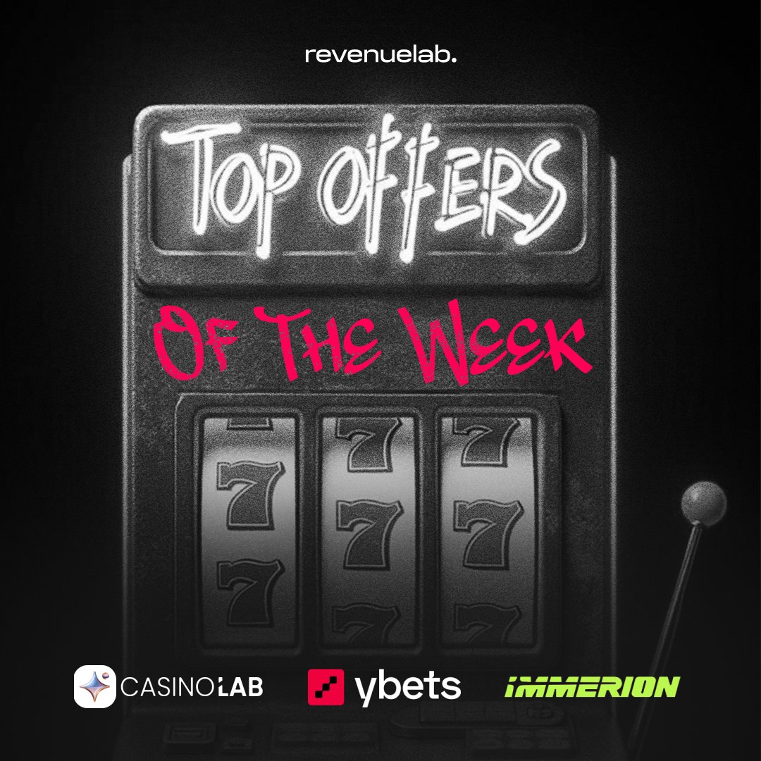 revlab_'s tweet image. This week is highlighted by fresh offers! 

⭐️  Casinolab

— Unique VIP program
— Big variety of game providers
— Live casino

⭐️ Immerion

— Over 6,500 games
— Secure Crypto Gaming

⭐️ Ybets

— Up to 5 BTC in bonuses
— Secure Web3 Gaming

Contact RevenueLab for more info!