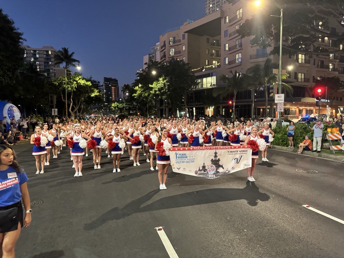 Congratulations to our Senior Captain Brooklyn Hammond who represented CTHS in the Pearl Harbor Memorial Parade in Hawaii this past weekend! Rangers...Ride!