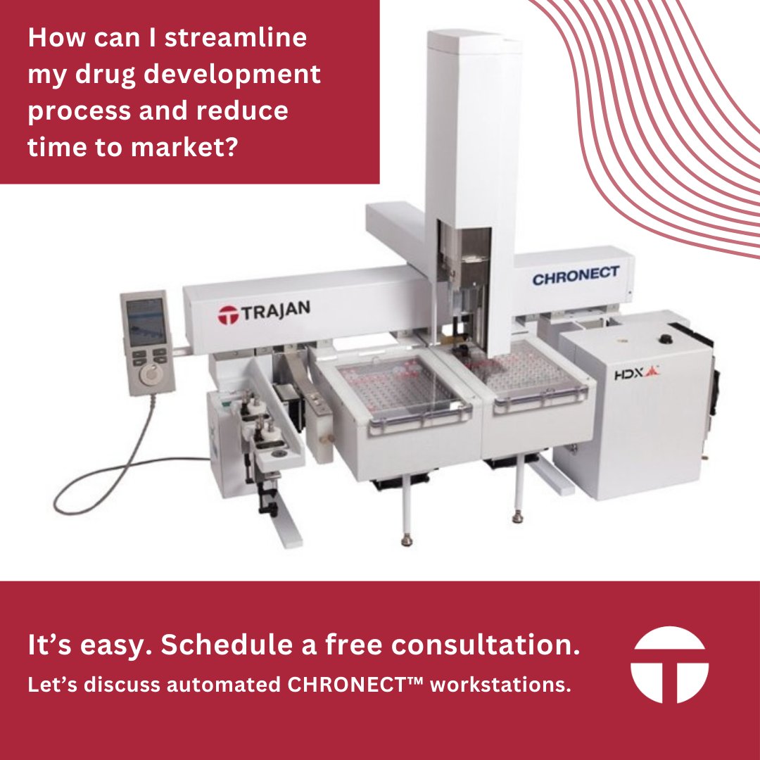 Analytical scientists in #pharma #research can accelerate #drugdiscovery w/ CHRONECT by <a href="/trajanscimed/">Trajan</a> for many applications:

✅ Epitope Mapping
✅ Fraction Collection
✅ HDX
✅ Powder Dosing
✅ Multiplexing LC-MS 
✅ Forced Degradation

Contact us! techsupport@trajanscimed.com