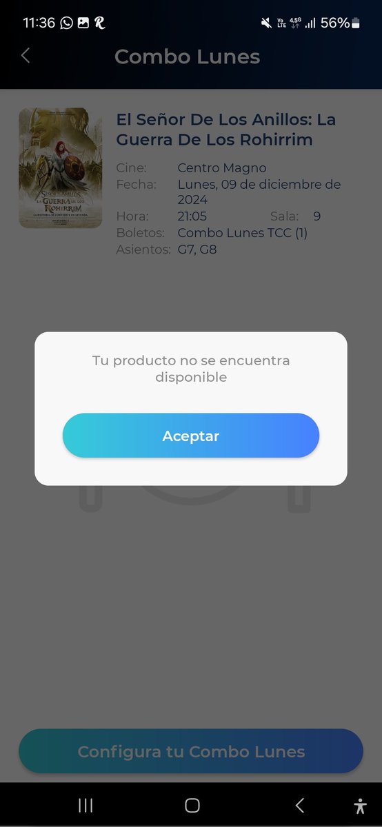 infinity212x's tweet photo. @AyudaCinepolis no me deja comprar el combo lunes https://t.co/GVgsujDojl