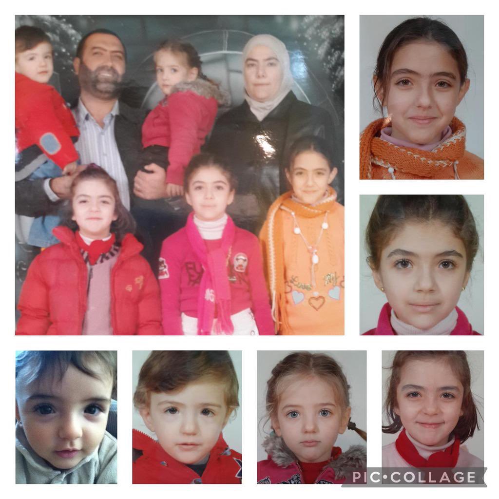 Size, Baas Rejimi’nin çocuk büyük demeden bir aileyi nasıl Sednaya Cezaevi’ne attığını anlatacağız.

Resimdeki çocukların hepsi küçük yaşlarına rağmen tutuklanıp Sednaya Cezaevine gönderildi.

Malumunuz ki Sednaya Cezaevi Rejimin en şedid gördüğü kişileri tuttuğu yer.

Suçları ne