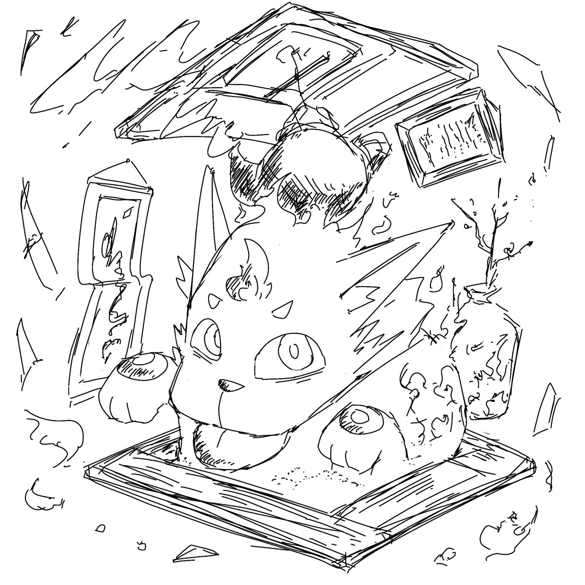 いろりおばけ 